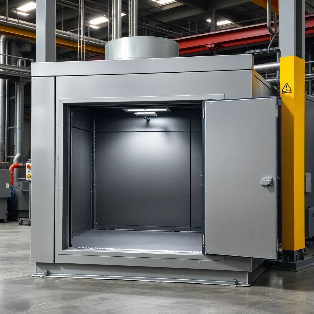 Soundproof chamber reference for enclosure and room comparison