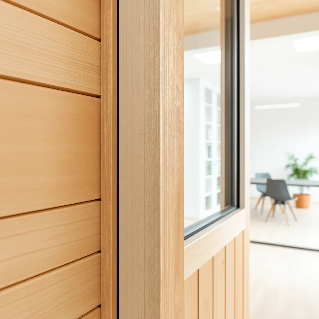Backyard Office Pod – close-up detail