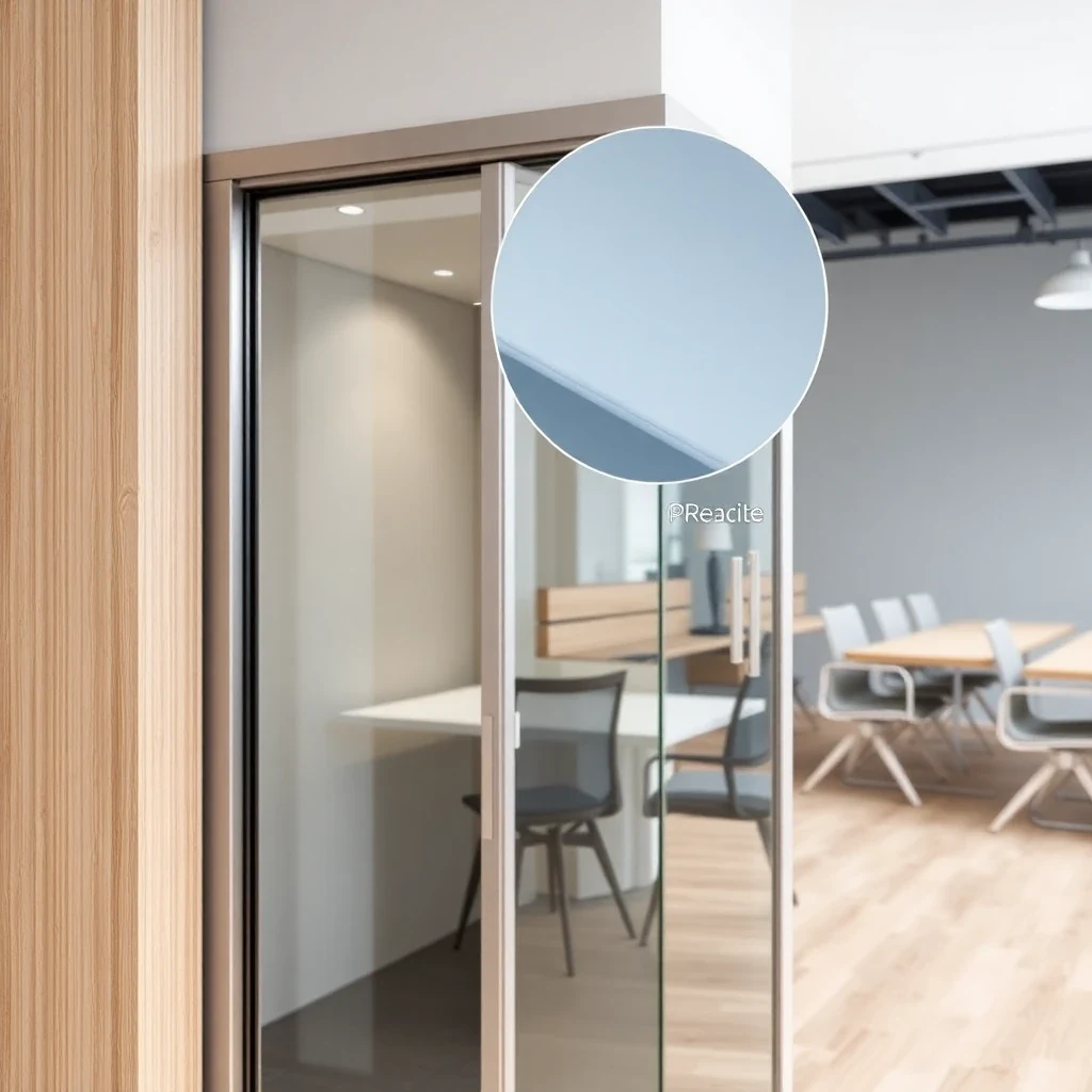 Office Privacy Booth – close-up detail