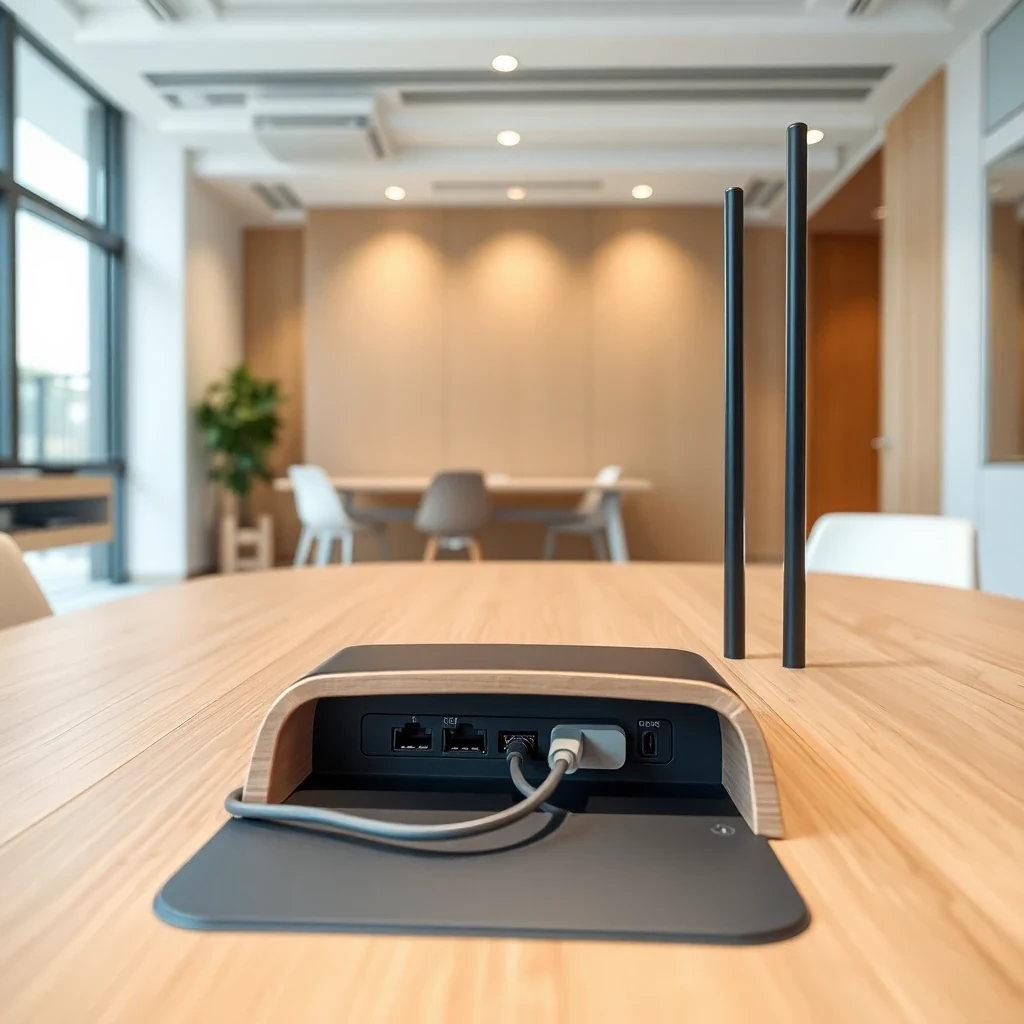 Soundproof Meeting Booth – close-up detail