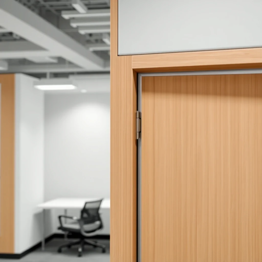 Soundproof Office Booth – close-up detail