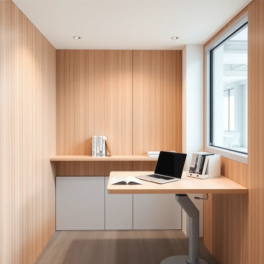 Soundproof Study Pod – interior view