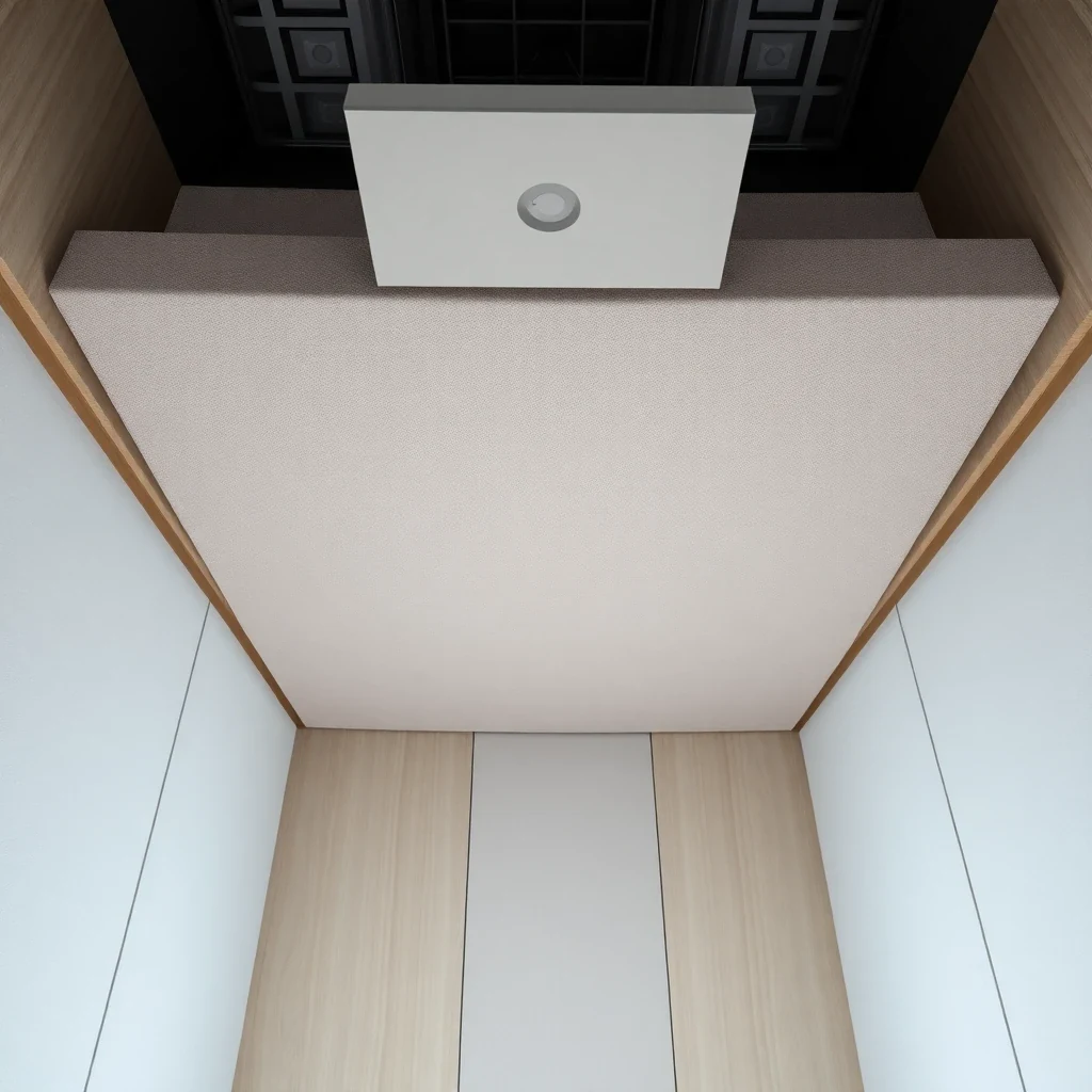 Soundproof Vocal Booth – close-up detail